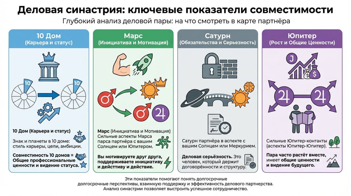 Синастрия двух карт: что смотреть в деталях