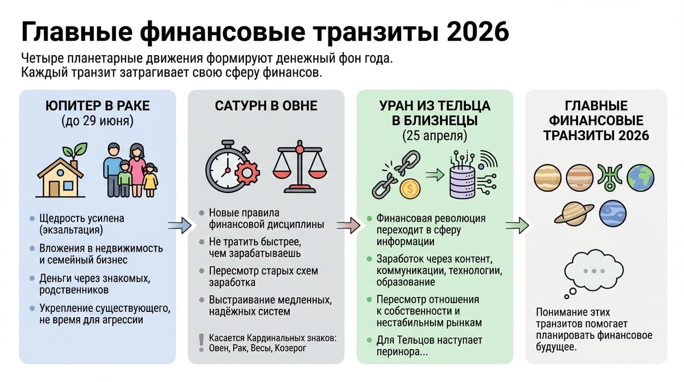 Главные финансовые транзиты 2026