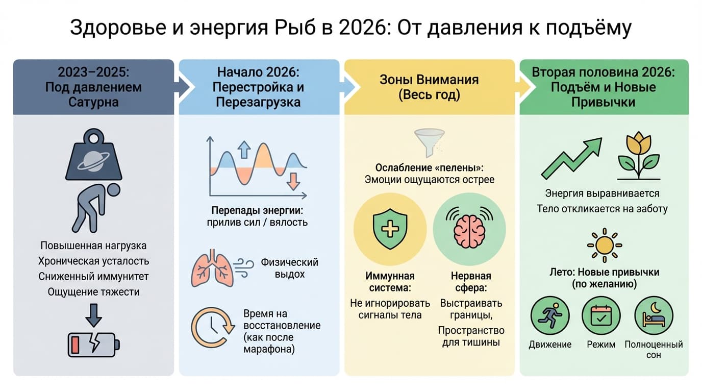 Здоровье Рыб в 2026 году