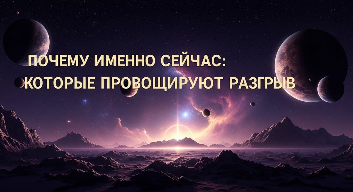 Почему это происходит именно сейчас