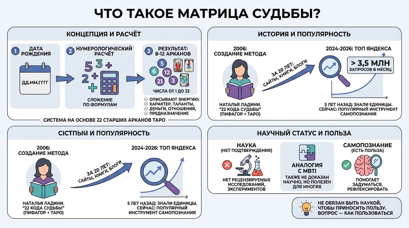 Что такое матрица судьбы простыми словами