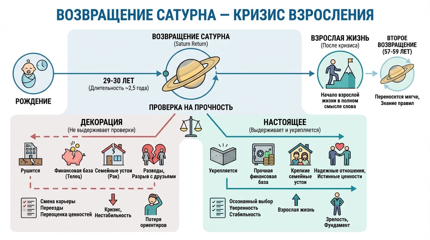 Возвращение Сатурна — кризис взросления