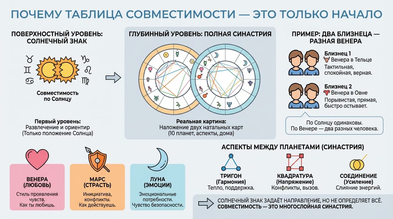 Почему таблица совместимости — только начало