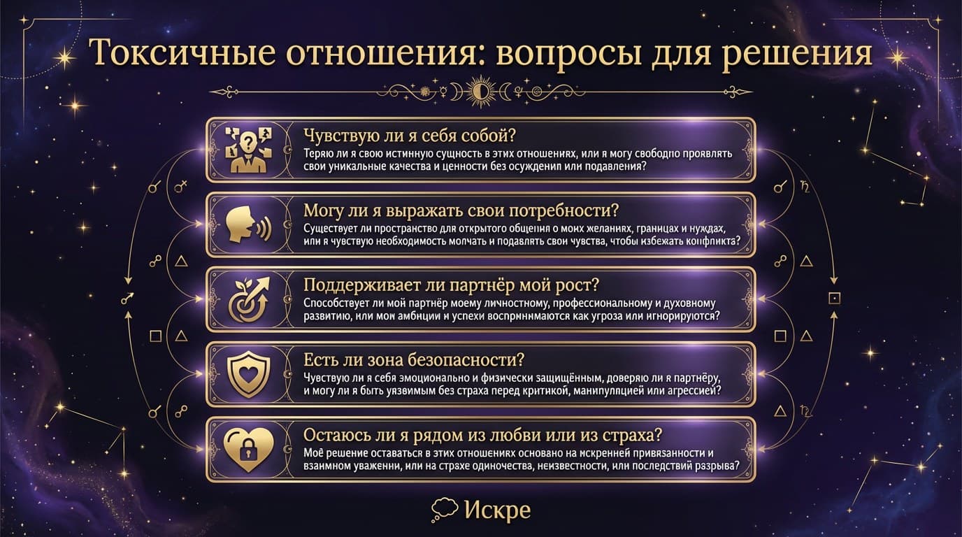 Что в синастрии говорит о здоровых отношениях