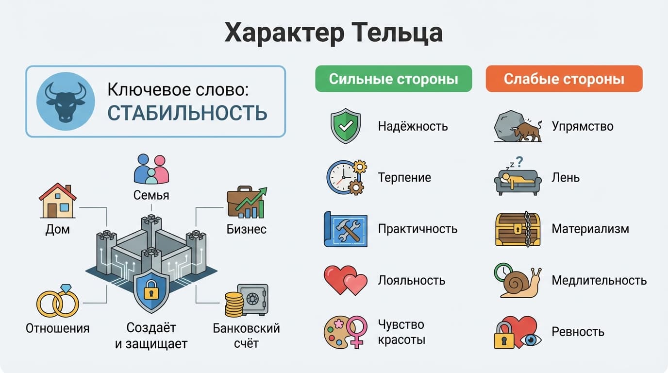 Характер Тельца