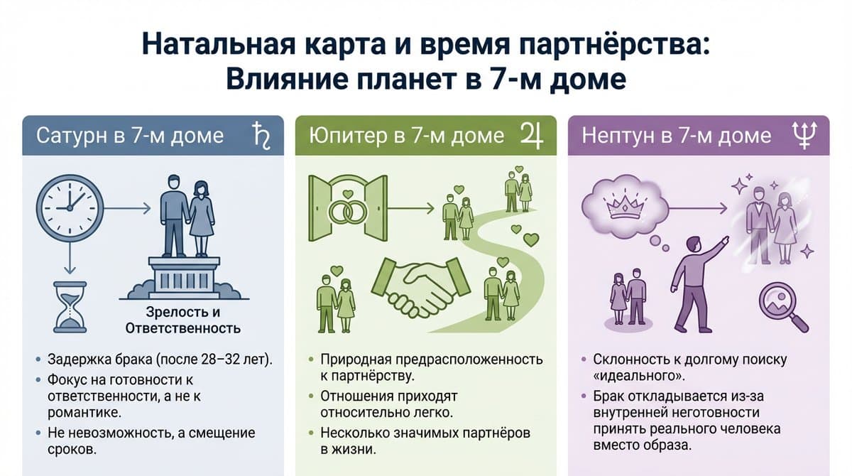Заложены ли сроки брака от рождения