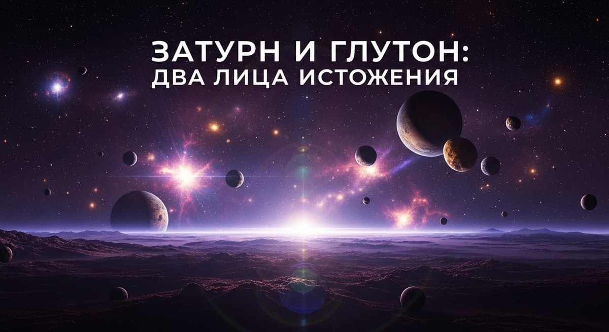 Сатурн и Плутон: два лица истощения